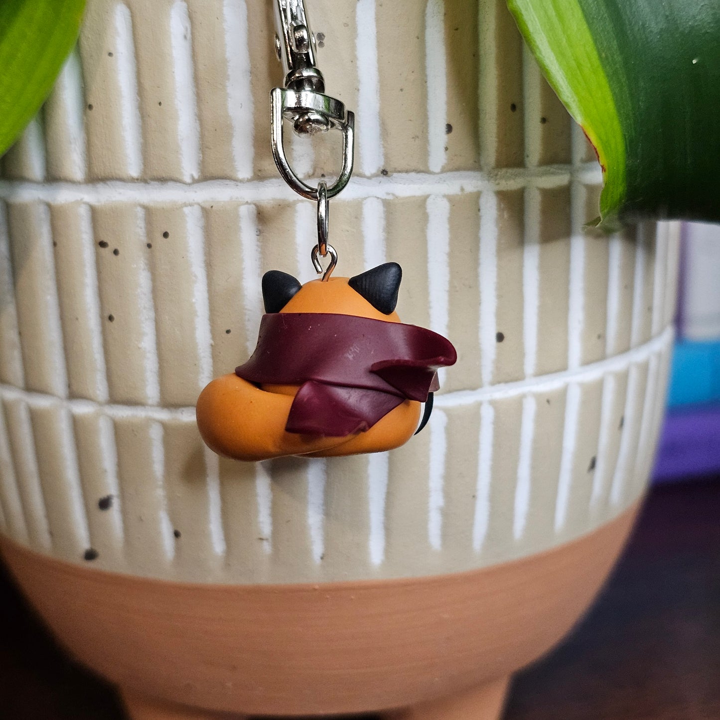 Fox Clay Charm