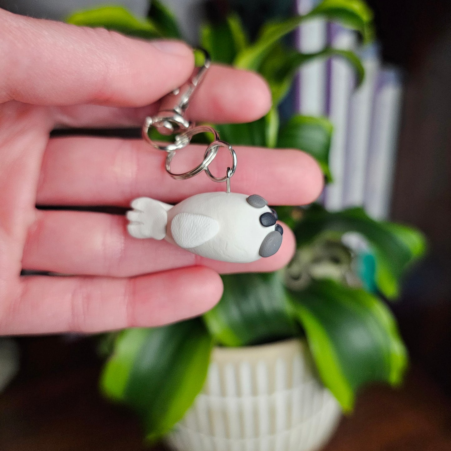 Baby Seal Clay Charm