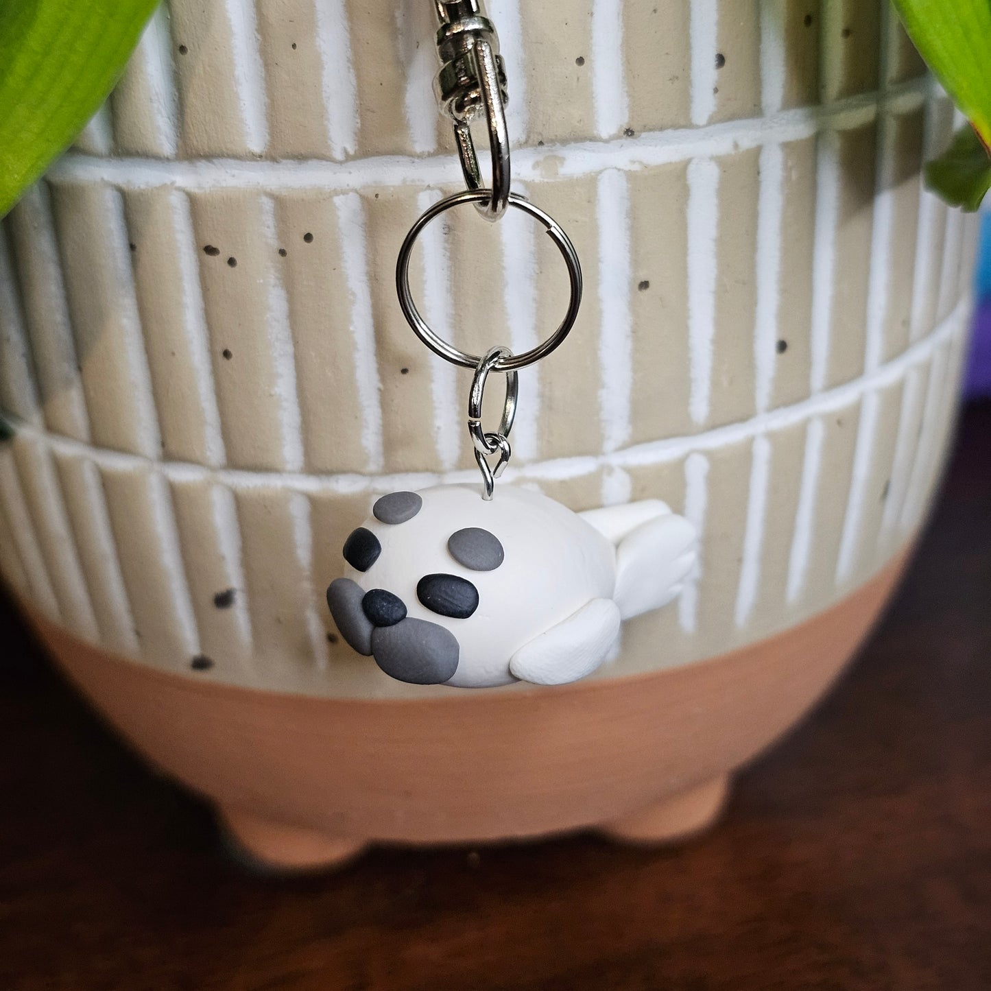 Baby Seal Clay Charm