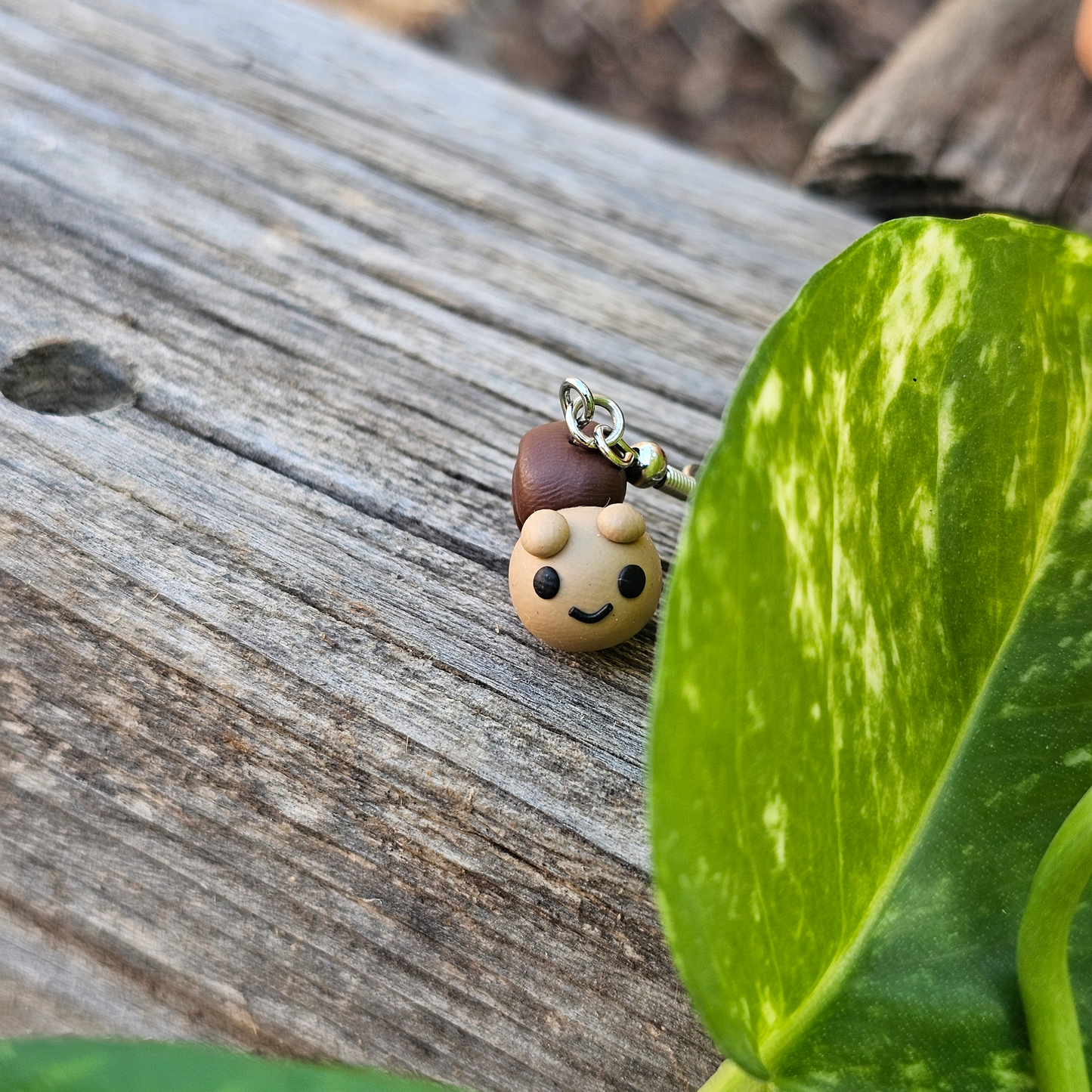 Snail Clay Earring