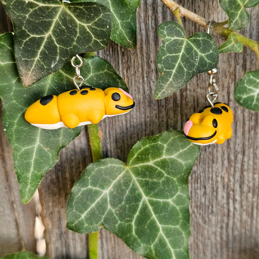 Gecko Clay Earring