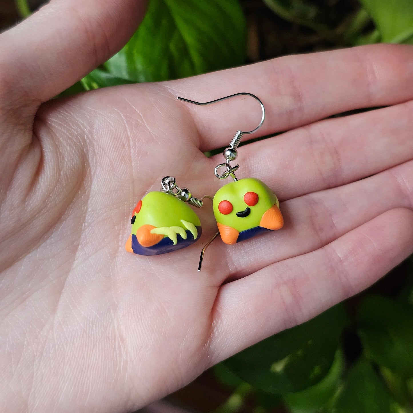 Red Eyed Tree Frog Earrings