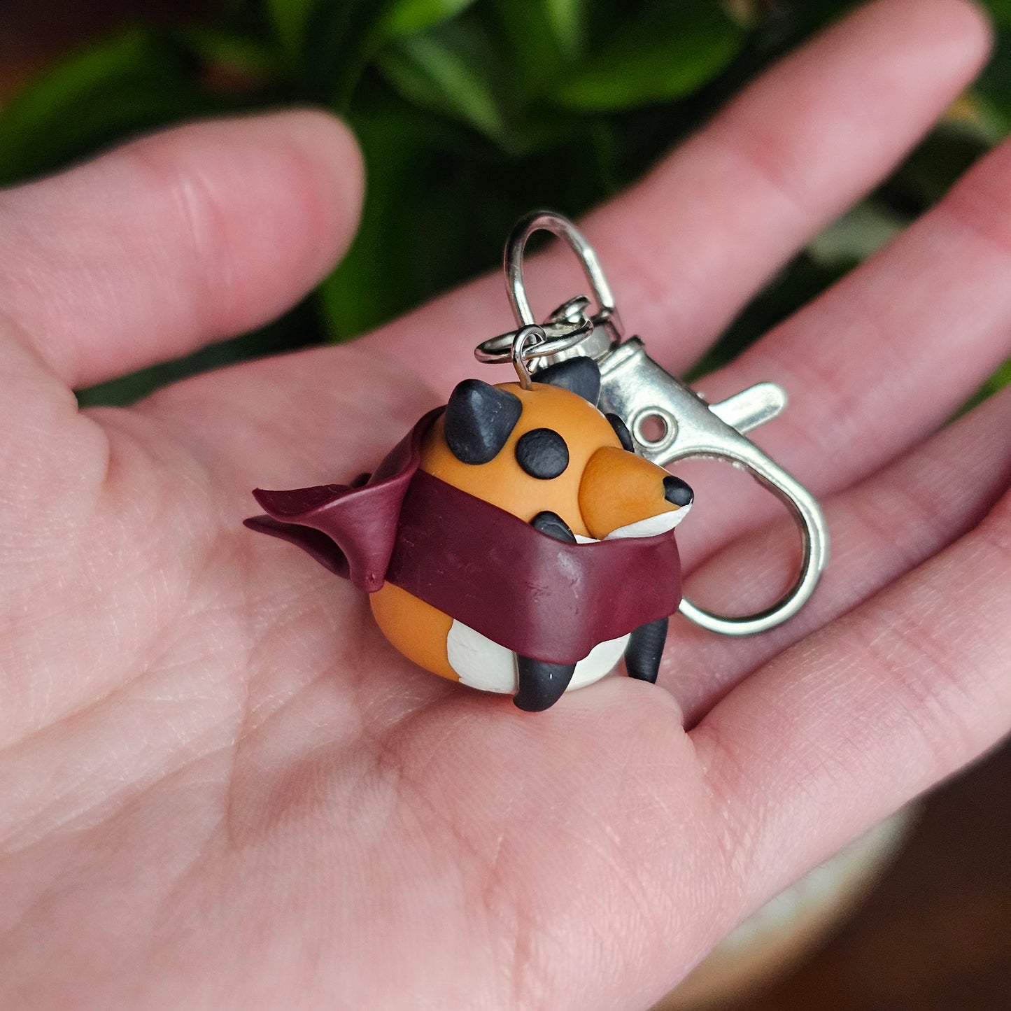 Fox Clay Charm