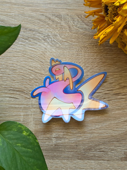 Pink and Gold Spirit Sticker