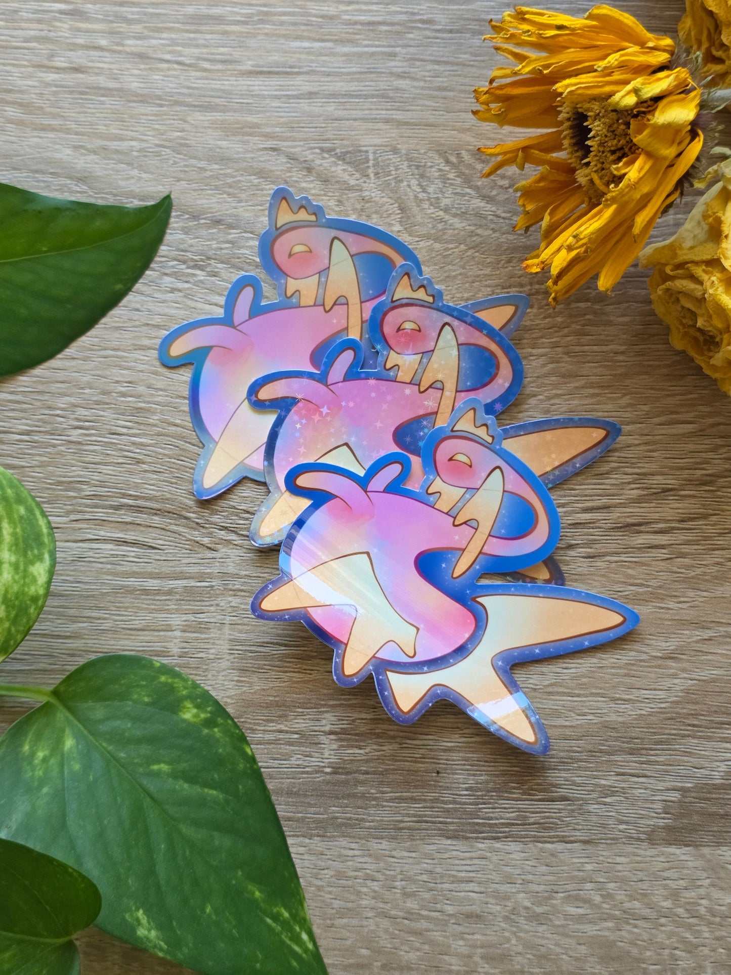 Pink and Gold Spirit Sticker