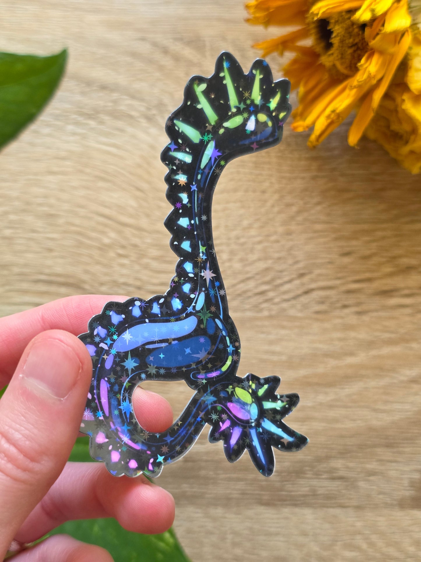 Long Crystal Spirit Sticker