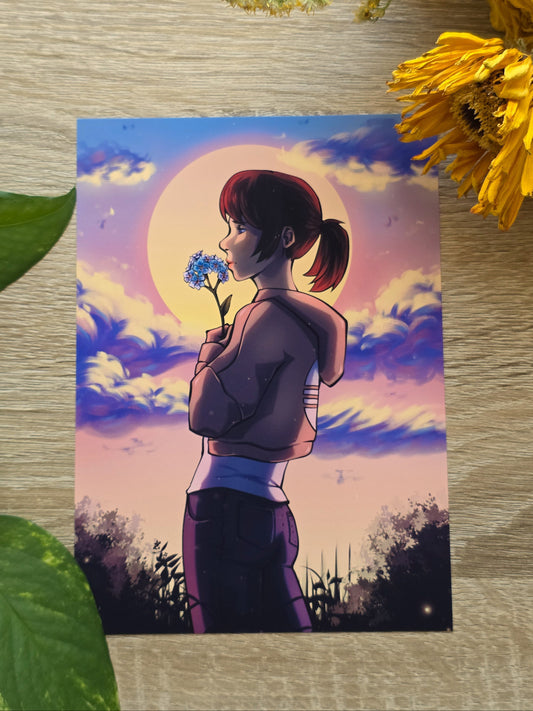 Forget Me Not - Borderless Print