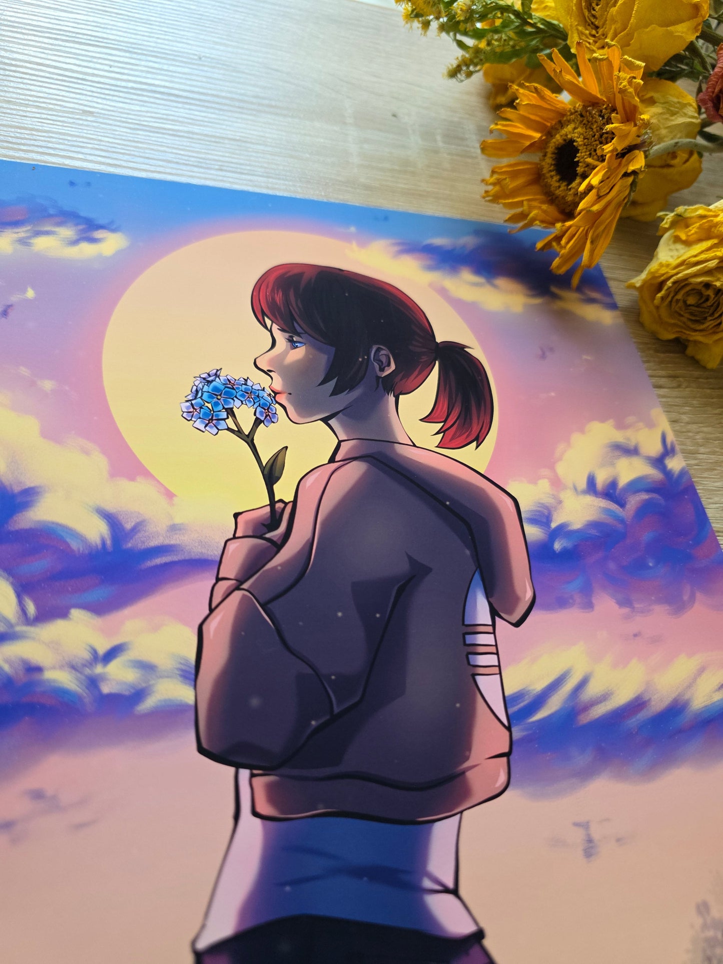 Forget Me Not - Borderless Print